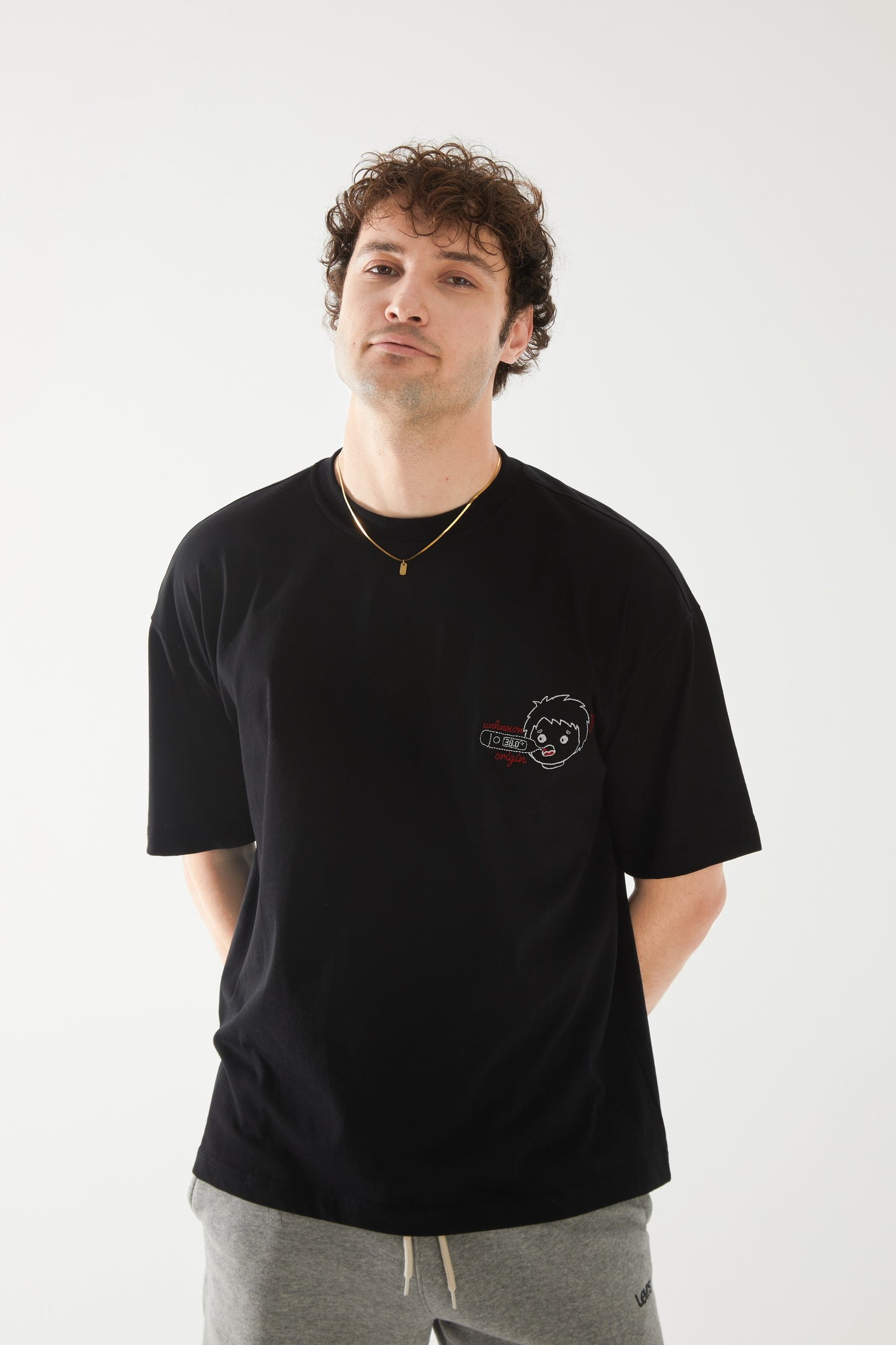 Unknown Origin Nakışlı Oversize T-shirt | Pediatri