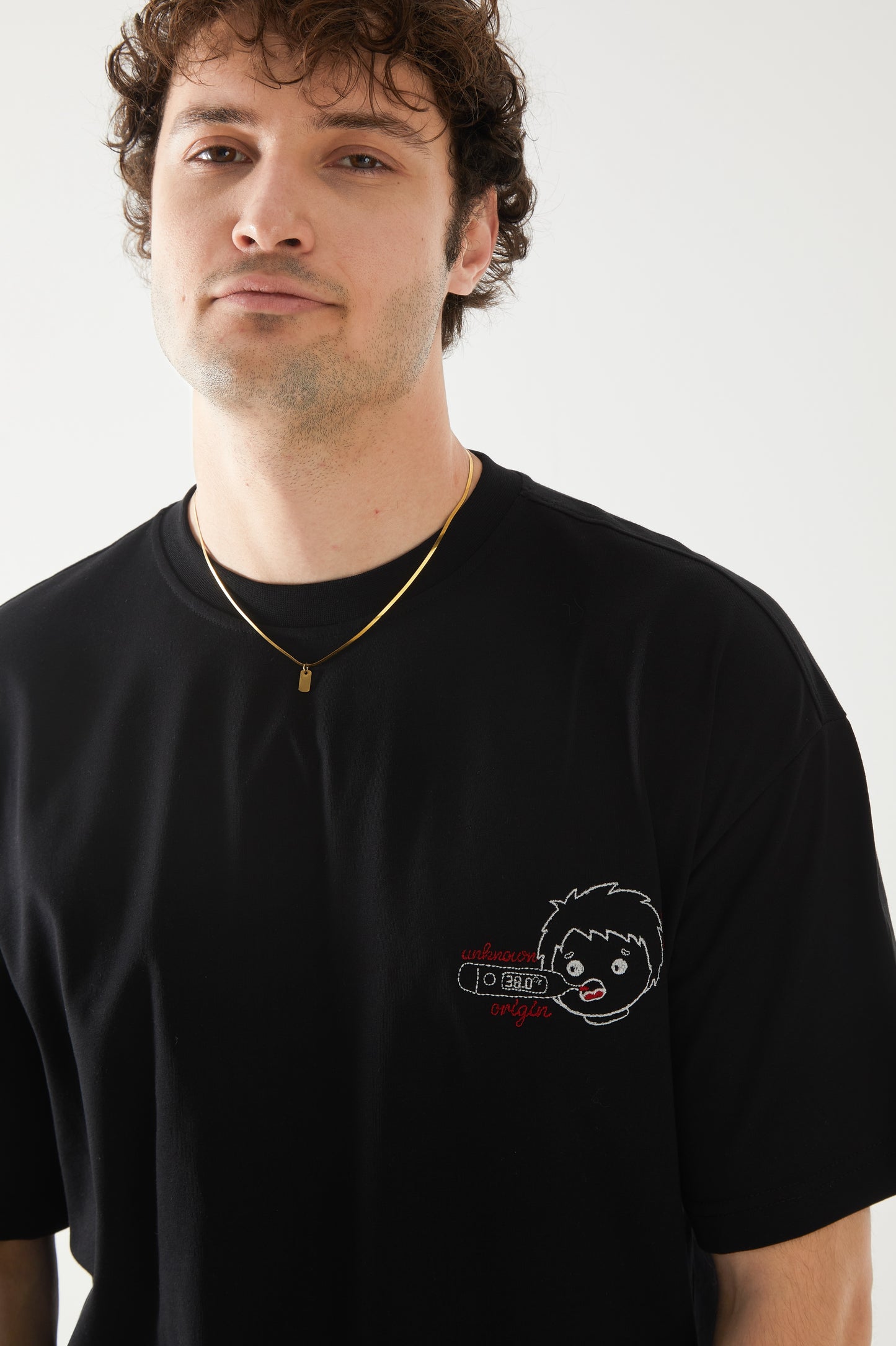 Unknown Origin Nakışlı Oversize T-shirt | Pediatri