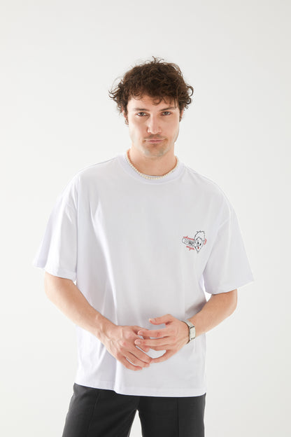 Unknown Origin Nakışlı Oversize T-shirt | Pediatri