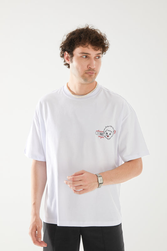 Unknown Origin Nakışlı Oversize T-shirt | Pediatri