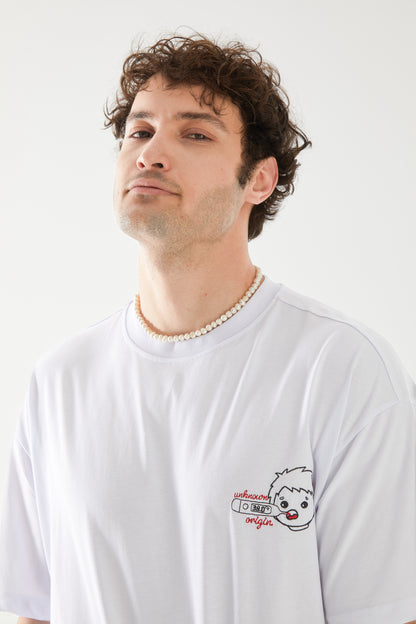 Unknown Origin Nakışlı Oversize T-shirt | Pediatri