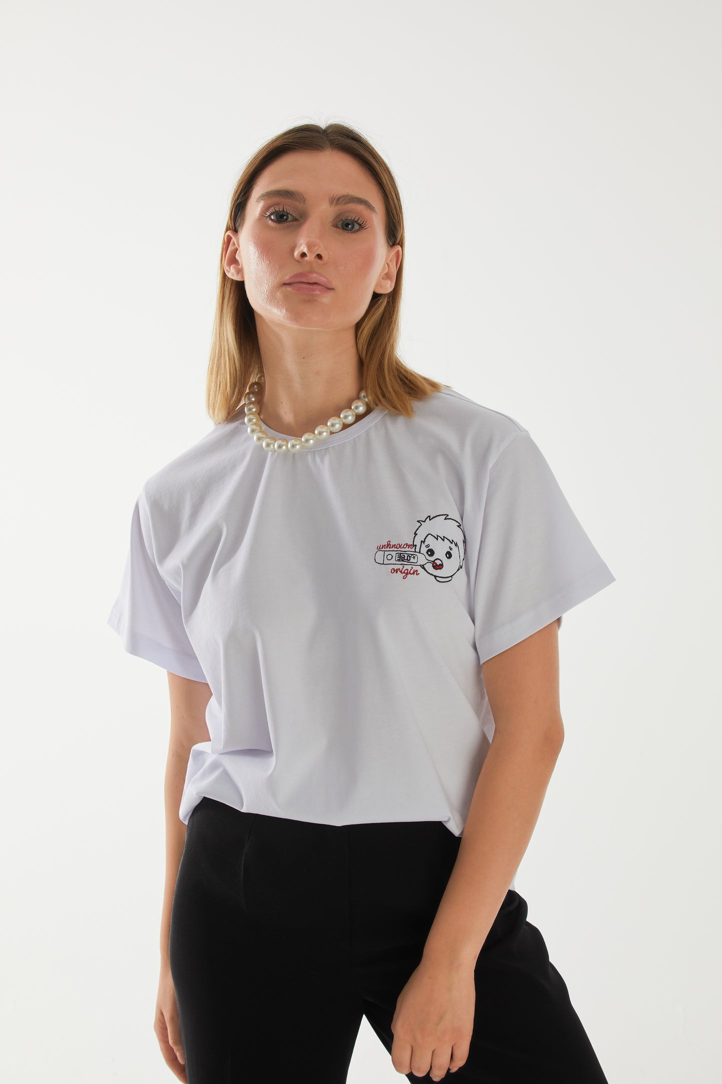 Unknown Origin Nakışlı Oversize T-shirt | Pediatri