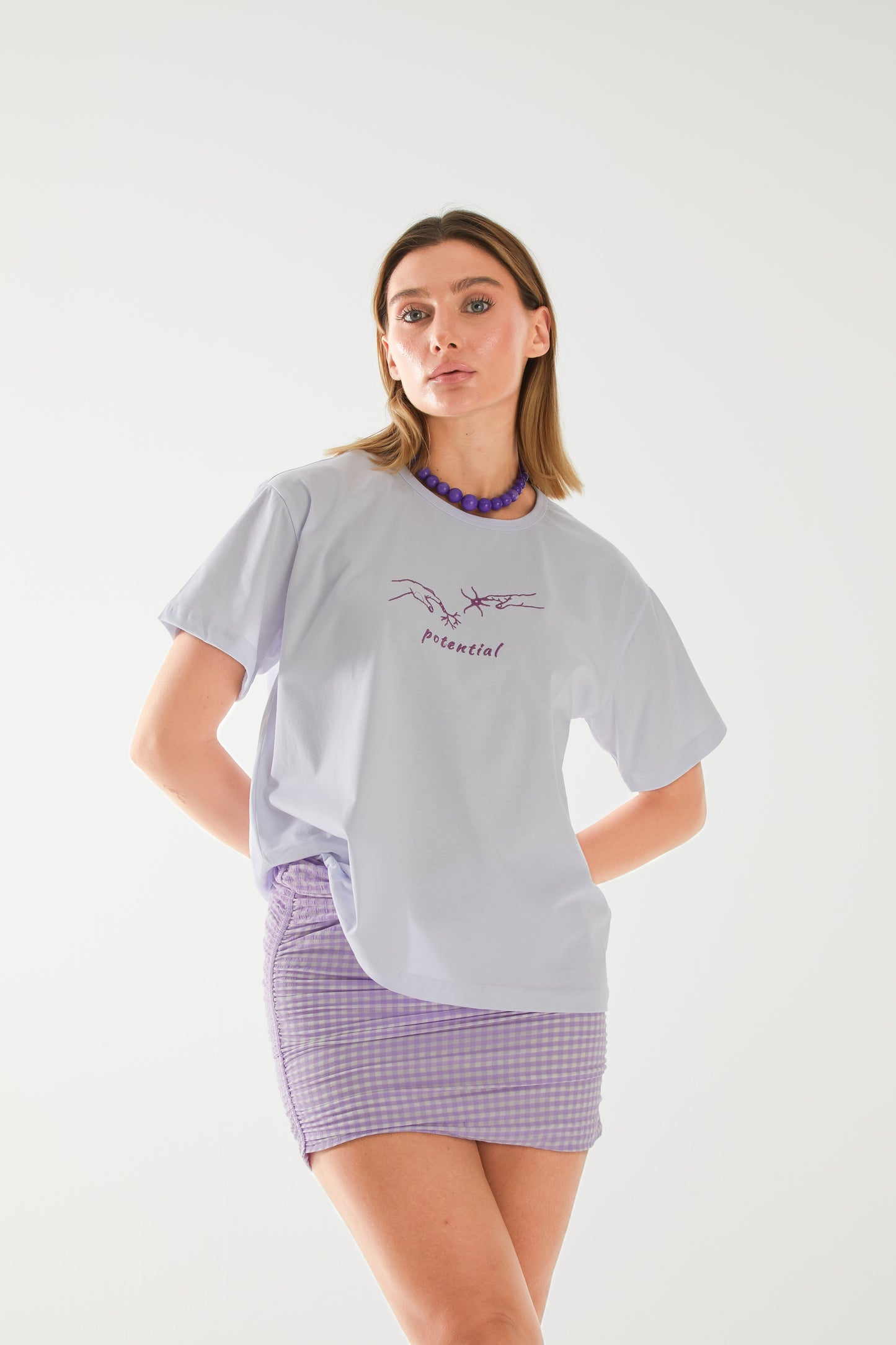 Potential Nakışlı Regular T-shirt | Nöroloji