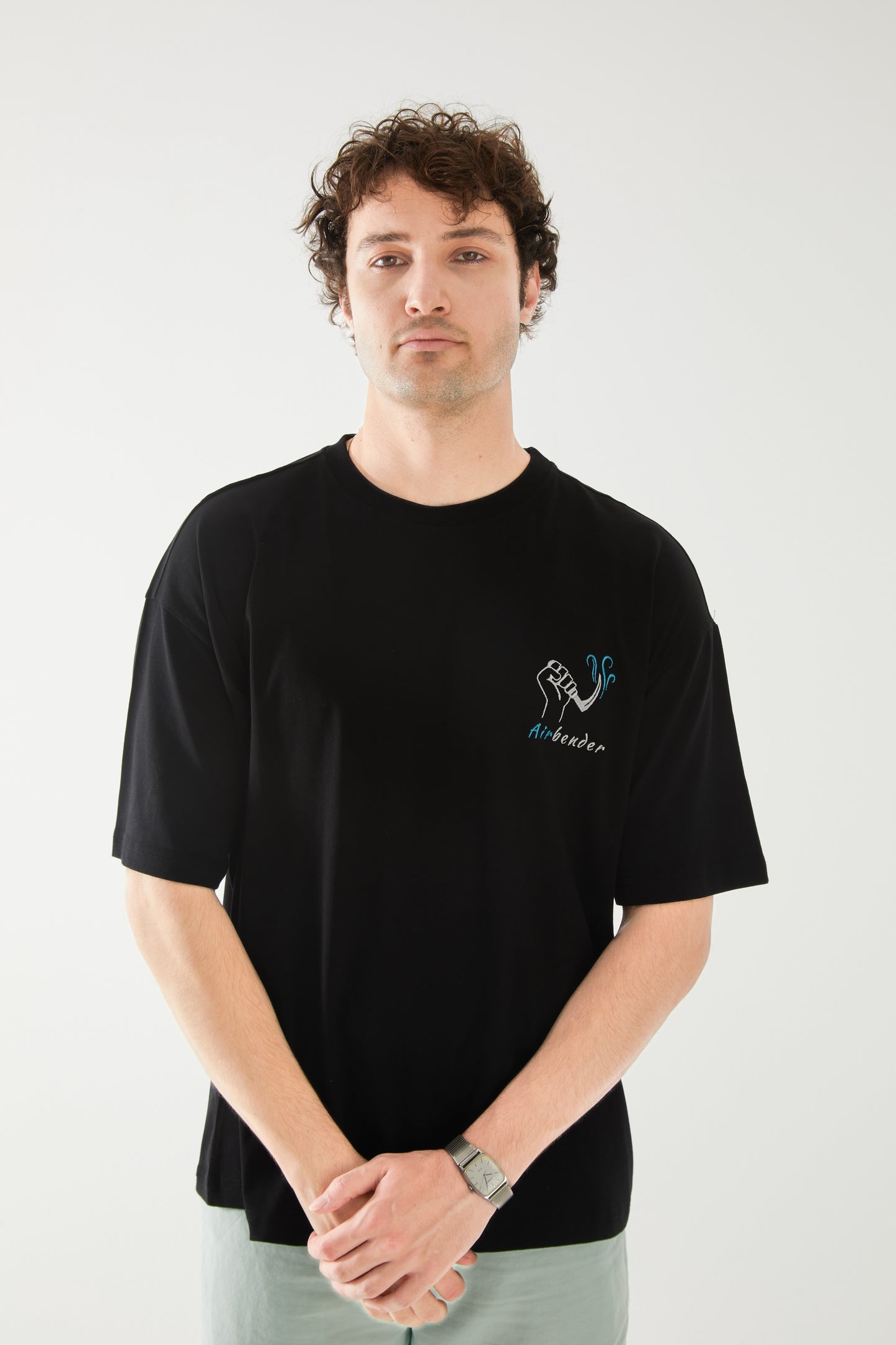 Airbender Nakışlı T-shirt | Anestezi