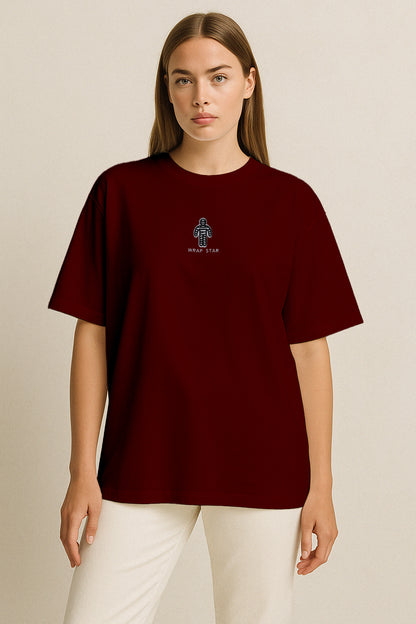 Wrap Star Nakışlı Oversize T-shirt | Ortopedi